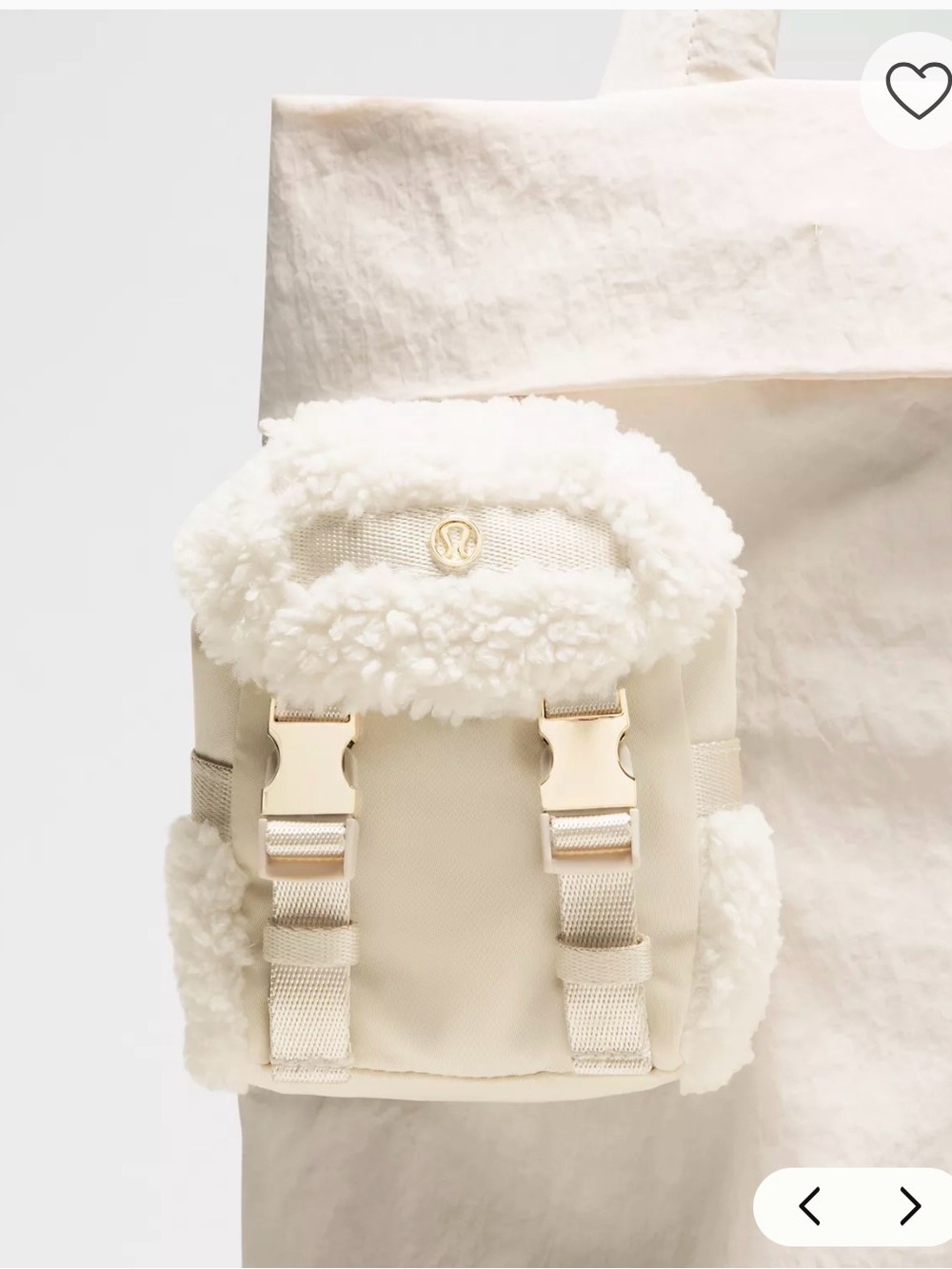 lululemon athletica Wunderlust Nano Backpack Fleece